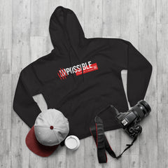 Impossible Hoodie, Motivational Apparel, Unisex Sweatshirt, Cozy Gift, Daily Motivation, Athleisure Wear