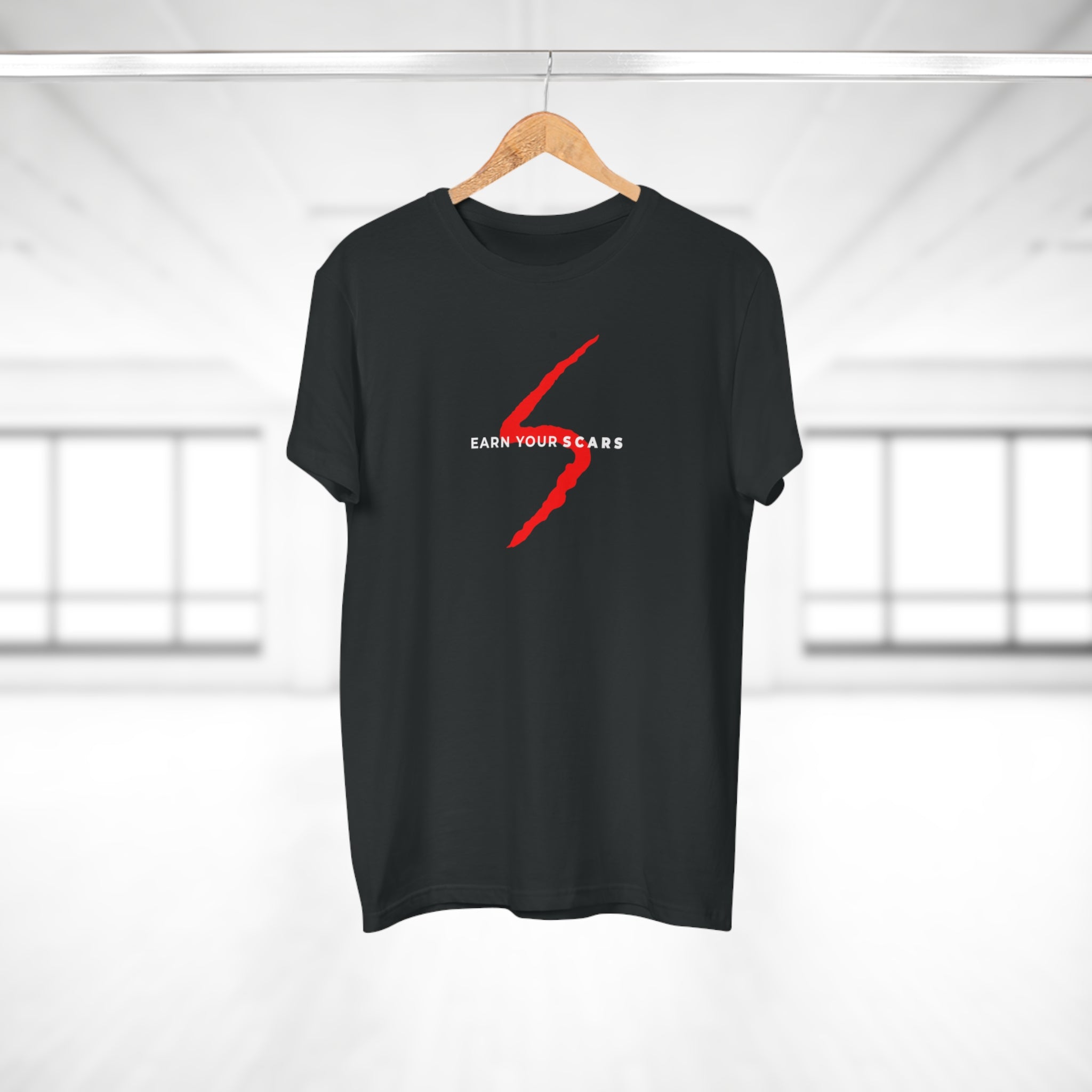 Earn Your Scars T-Shirt, Fitness Gift, Casual Wear, Inspirational Apparel, Gym Shirt