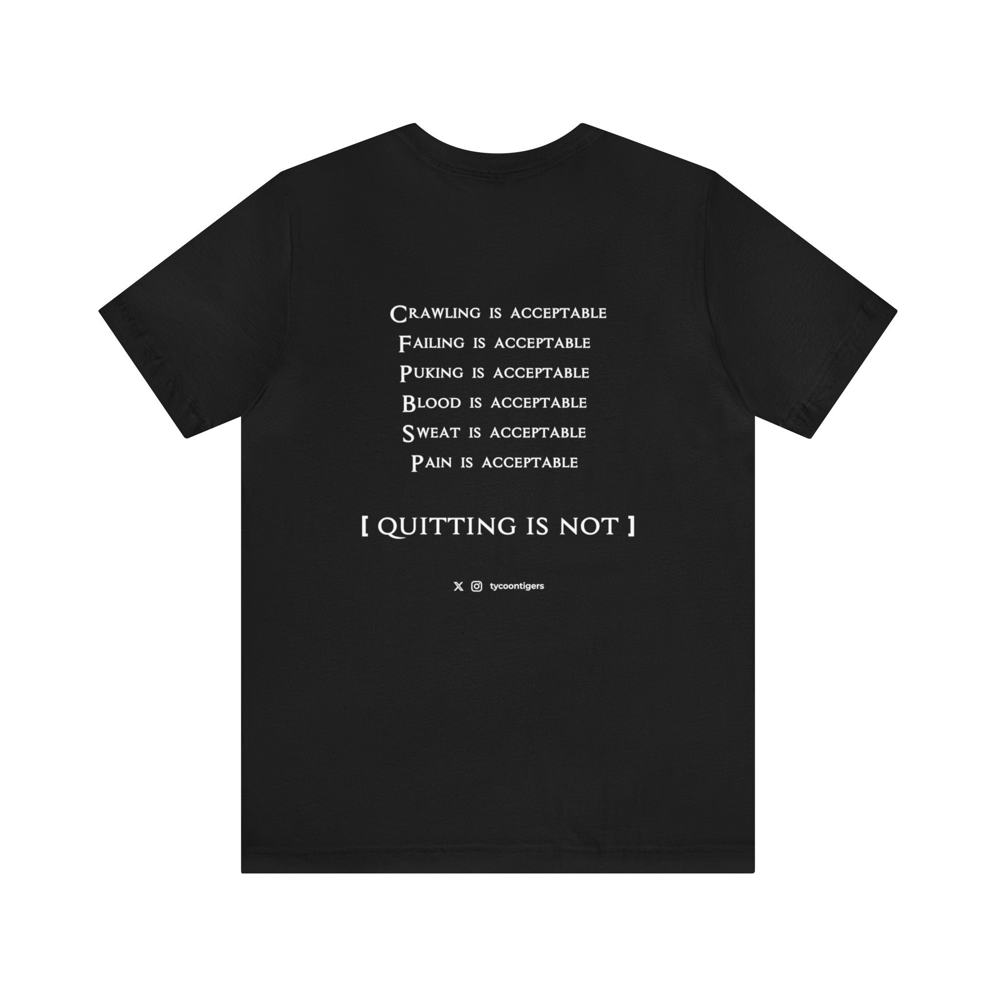 Be a Warrior, Not a Worrier - Unisex Short Sleeve Tee