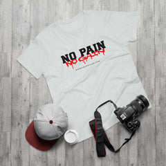 No Pain No Gain - Earn Your Scars T-Shirt, Fitness Gift, Casual Wear, Inspirational Apparel, Gym Shirt